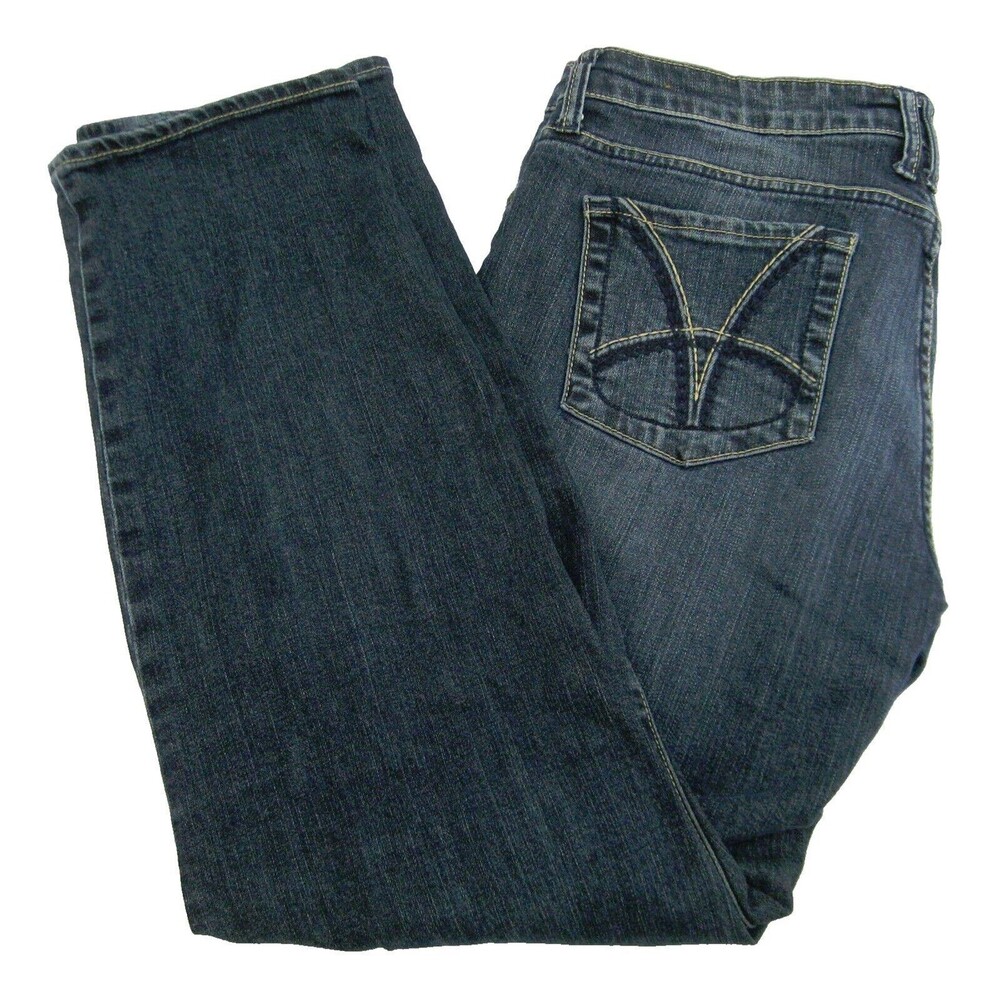KUT FROM THE KLOTH Women's (Size 12) Blue Jeans Denim Pants 5 Pockets Zip Fly